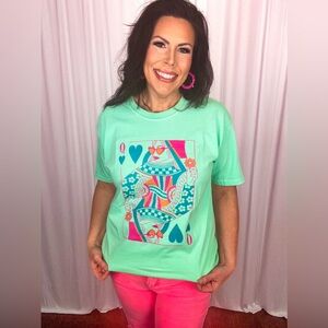 Comfort Colors Mint Green Short Sleeve Tee